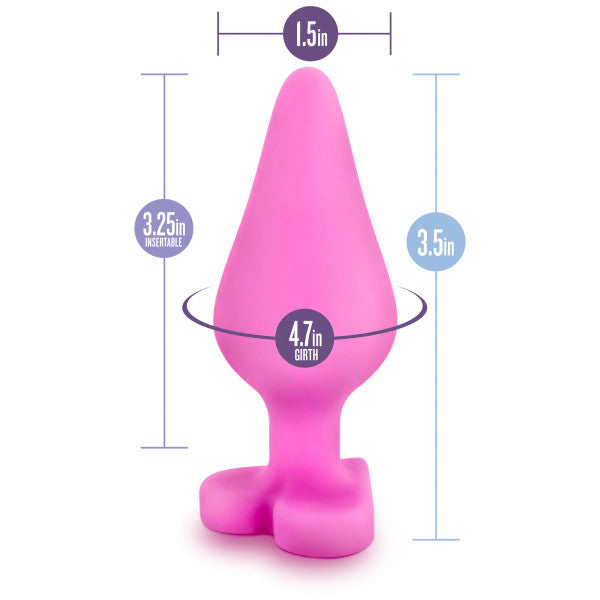 Blush Play with Me Naughty Candy Heart Plug Sex Toys - Tophatter Daily Deals