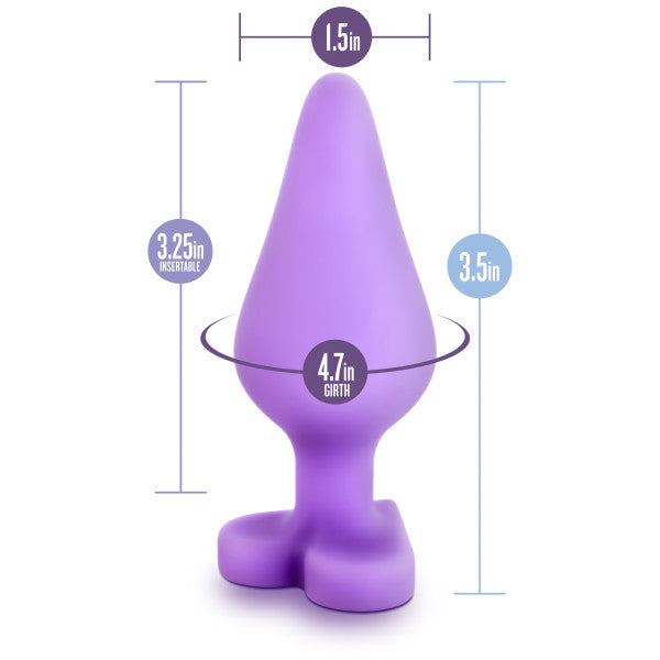 Blush Play with Me Naughty Candy Heart Plug Sex Toys - Tophatter Daily Deals