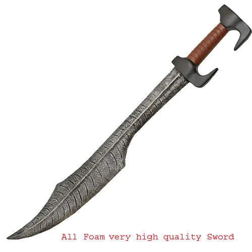 300 Spartan Warrior Replica Foam Cosplay Sword - Tophatter Daily Deals