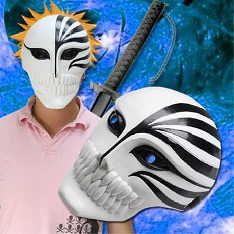Tensa Anime Hollow Cosplay Mask - Tophatter's Army Products & Self Defense Collectible Weapons - Tophatter Daily Deals