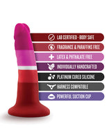 Lesbian Pride Silicone Dong Dildoes & Dongs - Tophatter Daily Deals