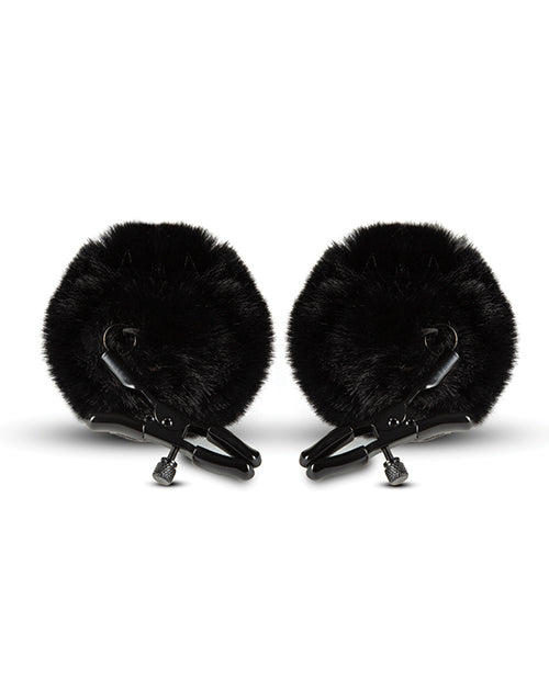 Noir Pom Adjustable Nipple Clamps Nipple Clamps - Tophatter Daily Deals