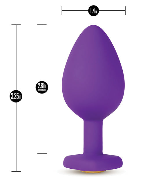 Temptasia Bling Plug Medium Purple Anal Plugs - Tophatter Daily Deals