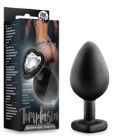 Temptasia Bling Plug Medium Black Anal Plugs - Tophatter Daily Deals