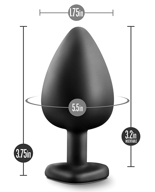 Temptasia Bling Plug Large Black Anal Plugs - Tophatter Daily Deals