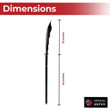 Black Dragon Naginata Swords - Tophatter Daily Deals