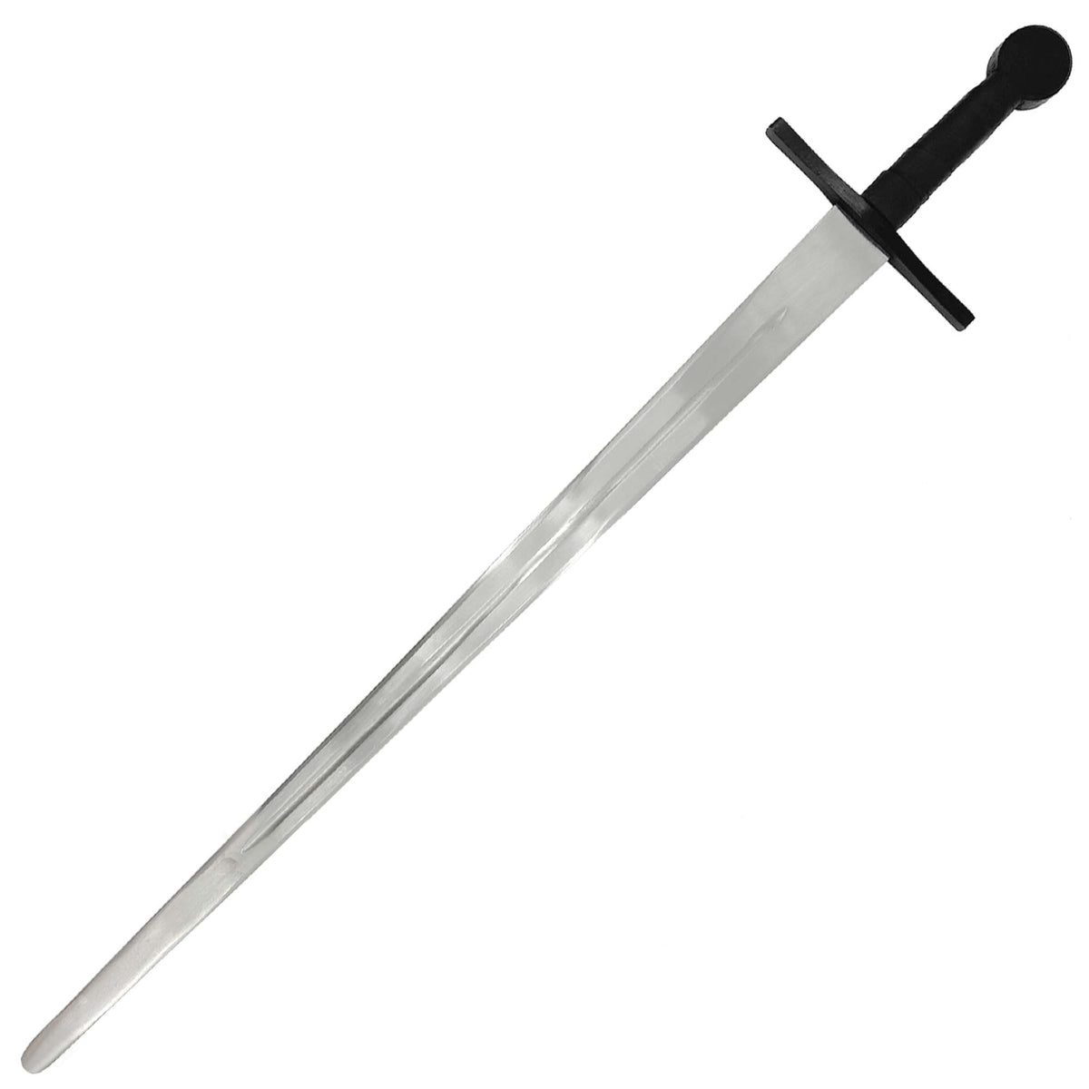 Black Knight Heavy Duty Sparring Sword Handmade for Battle Swords - Tophatter Daily Deals