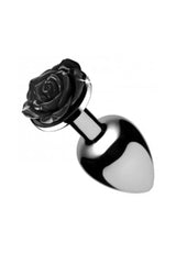 XR Brands - Booty Sparks - Black Rose Anal Plug - Large Sex Toy - Tophatter Daily Deals