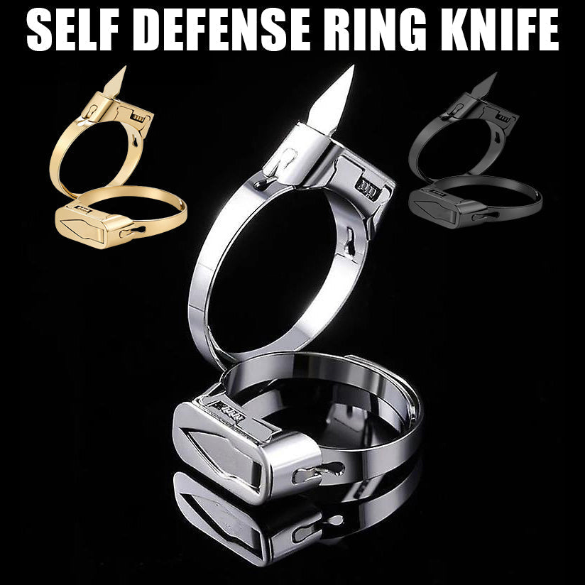 Metal Self Defense Ring Knife - Tophatter Daily Deals