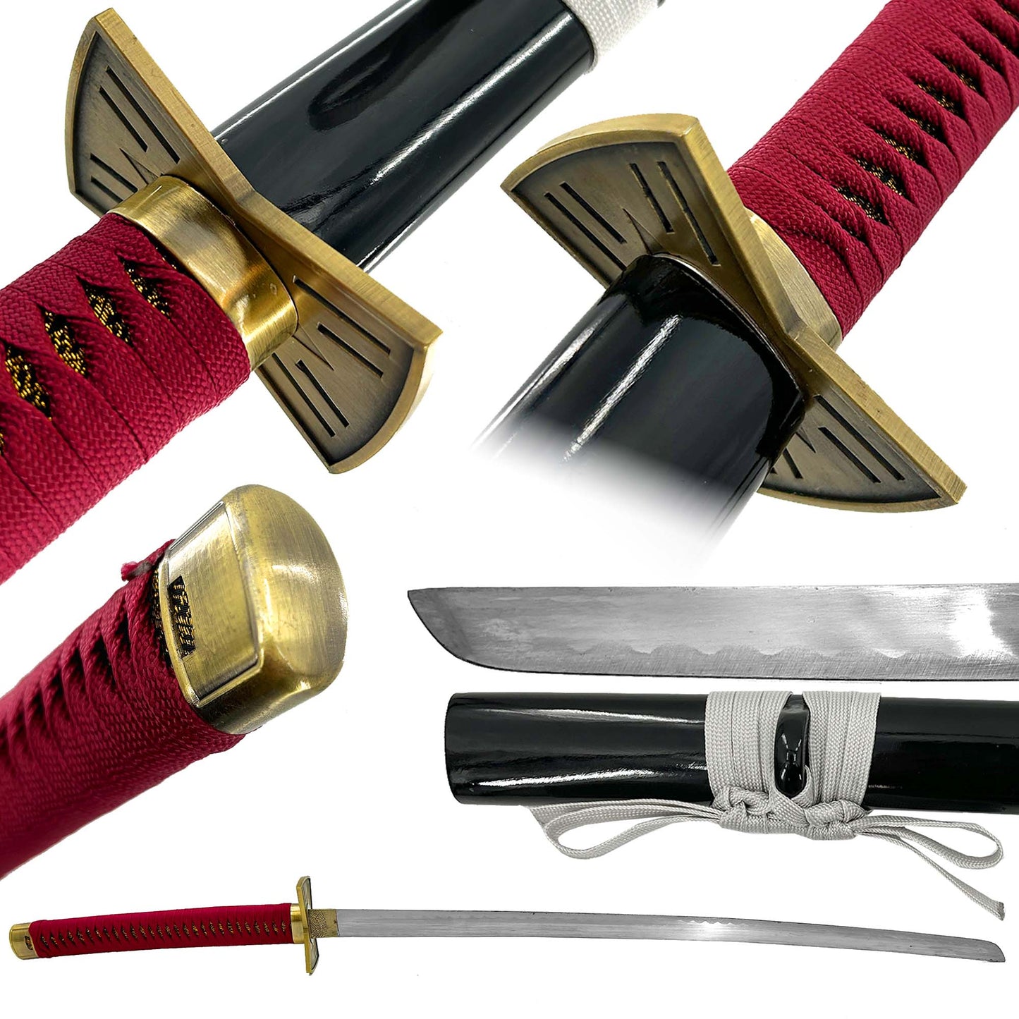 Bleach Anime Captain Komamura Katana A Regal Blade of the Soul Society Swords - Tophatter Daily Deals