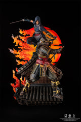 Assassin’s Creed Shadows PureArts Animus Naoe & Yasuke 1/4 Scale Statue Collectible Figurine - Tophatter Daily Deals