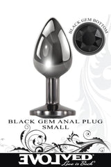 Evolved - Black Gem Anal Plug - Small Sex Toy - Tophatter Daily Deals