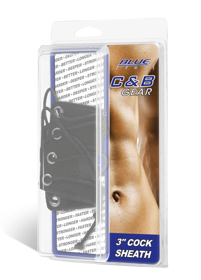 Blue Line 3 Inch Cock Sheath with Adjustable Support and Metal Loop > Clothes > Mens Leather - Tophatter Daily Deals