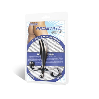 Blue Line 5 Inch Male P-Spot Massager – Prostate Stimulator > Anal Range > Prostate Plugs - Tophatter Daily Deals