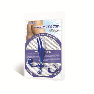 Blue Line 5 Inch Male P-Spot Massager – Medical Prostate Massager > Anal Range > Prostate Plugs - Tophatter Daily Deals