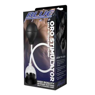 Blue Line Oro Stimulator Self-Stroking Pump – Pump > Sex Toys For Men > Masturbators > Manual - Tophatter Daily Deals