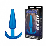 Blue Line 4.25 Inch Slim Tapered Butt Plug in Blue > Anal Range > Butt Plugs - Tophatter Daily Deals