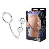 Blue Line Stainless Steel Anal Hook and Cock Ring 45mm > Anal Range > Prostate Plugs - Tophatter Daily Deals