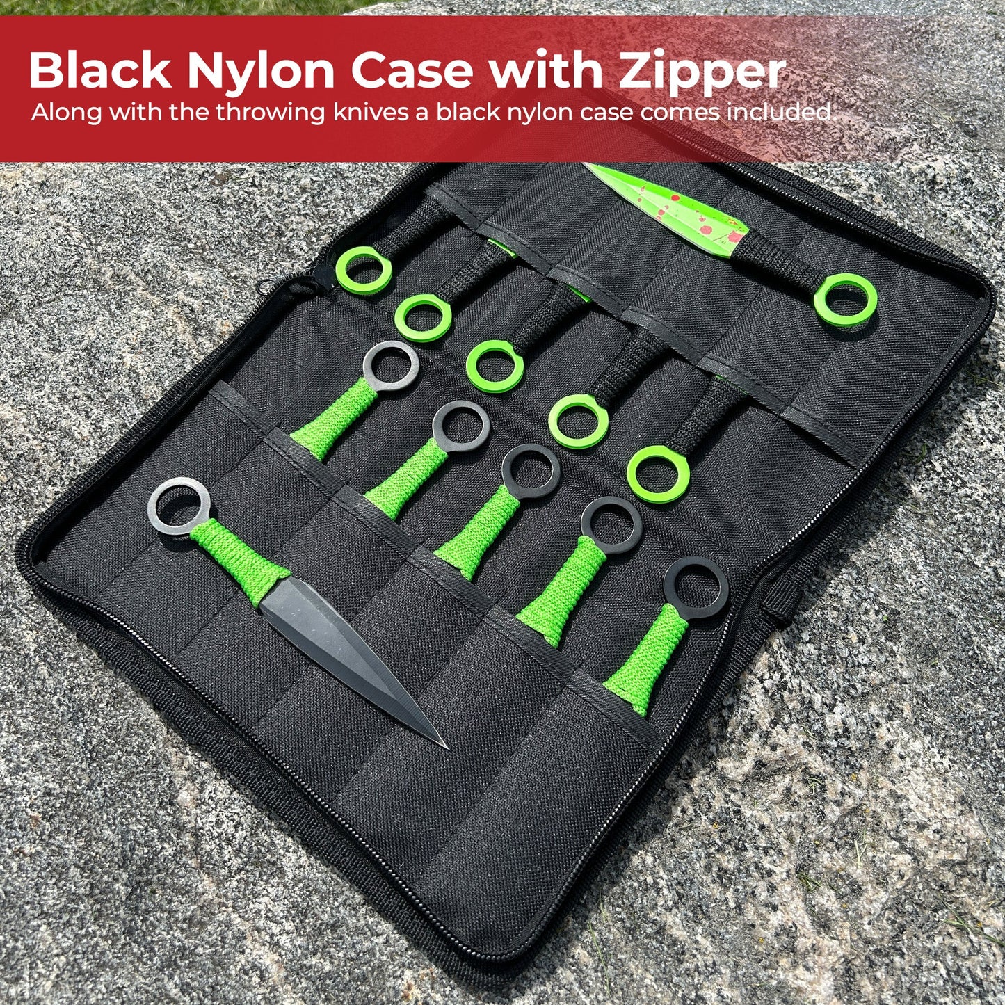 Blood Stained Soul Kunai Set knives - Tophatter Daily Deals