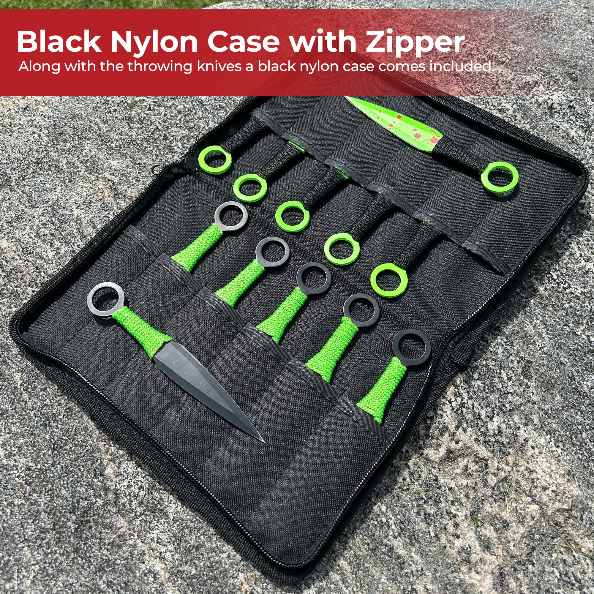 Blood Stained Soul Kunai Set knives - Tophatter Daily Deals