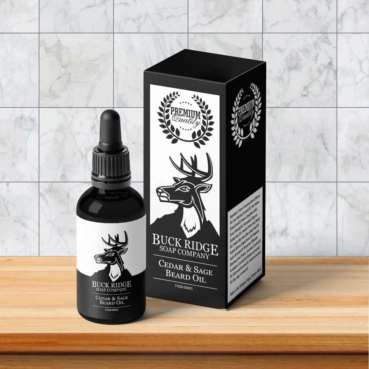 Cedar & Sage Beard Oil Default Title For Men - Tophatter Daily Deals