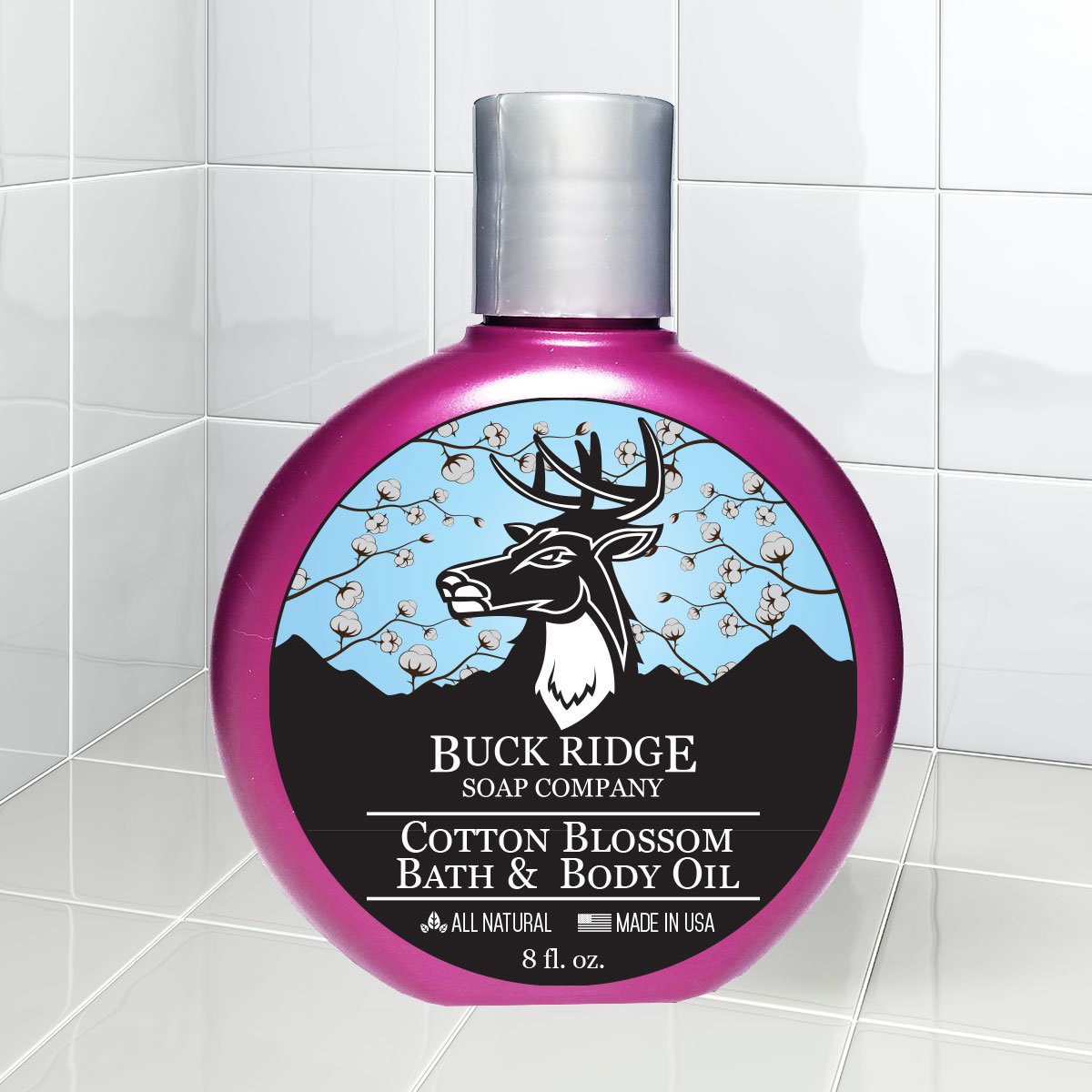 Cotton Blossom Bath and Body Oil Default Title Bath & Body - Tophatter Daily Deals