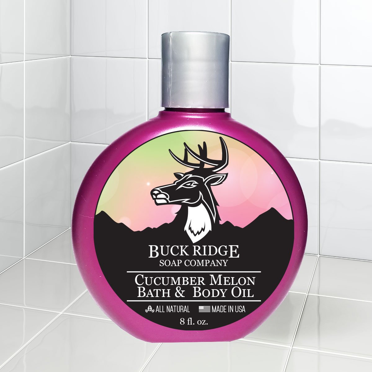 Cucumber & Melon Bath and Body Oil Default Title Bath & Body - Tophatter Daily Deals