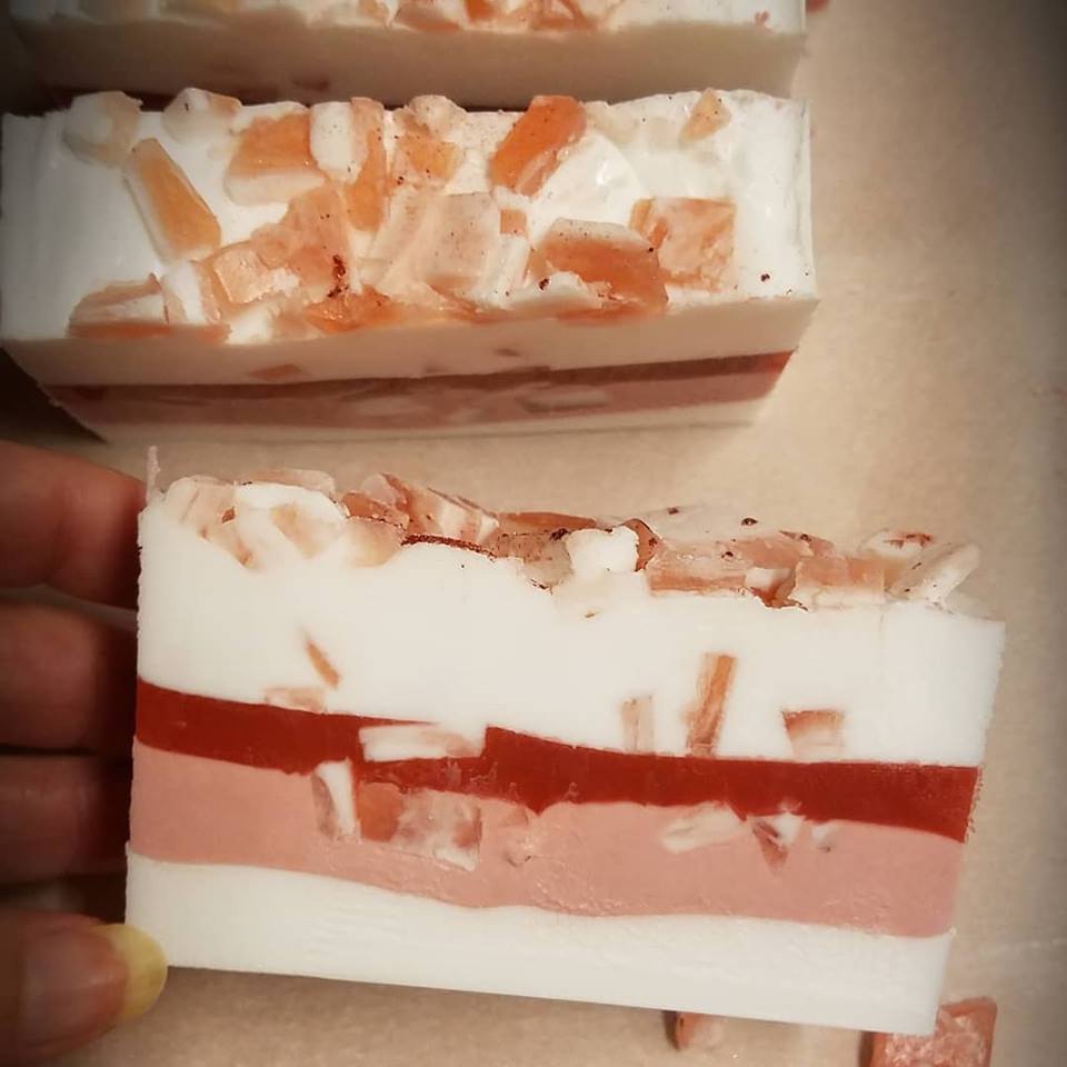 Rustic Candy Cane Soap Default Title Bath & Body - Tophatter Daily Deals