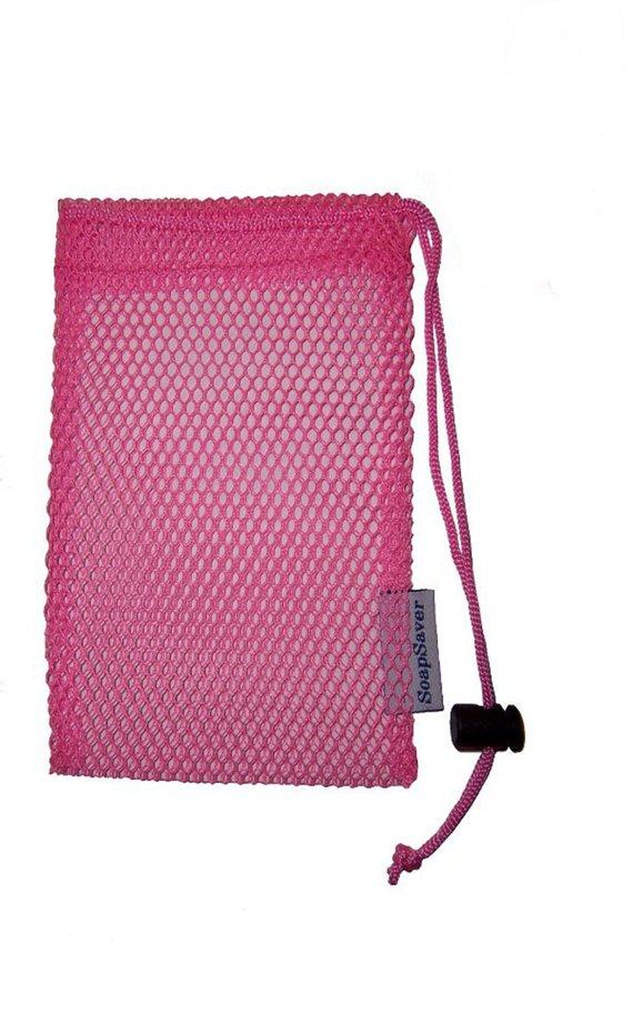Soap Saver Mesh Soap on a Rope Bags Pink Shower Accessories - Tophatter Daily Deals
