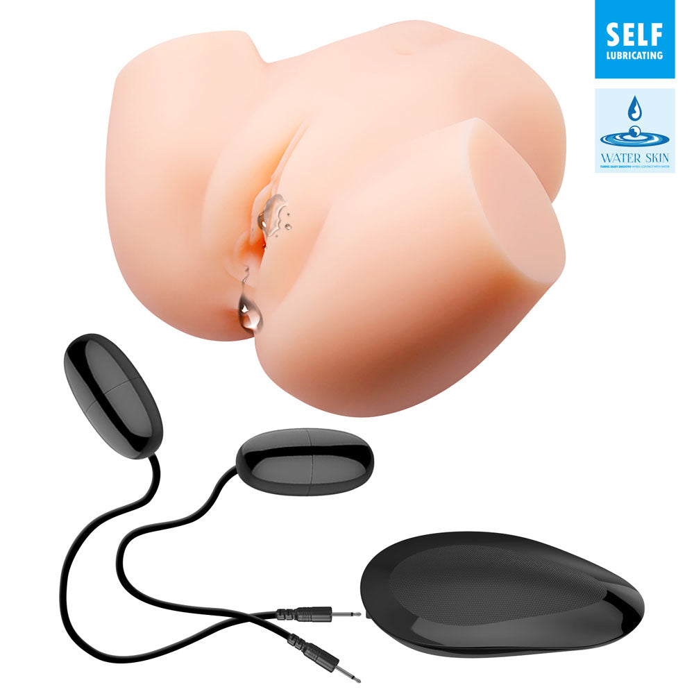Crazy Bull Veronica (Black) – Vibrating Dual Vagina and Ass Torso Masturbator > Sex Toys For Men > Assbators - Tophatter Daily Deals