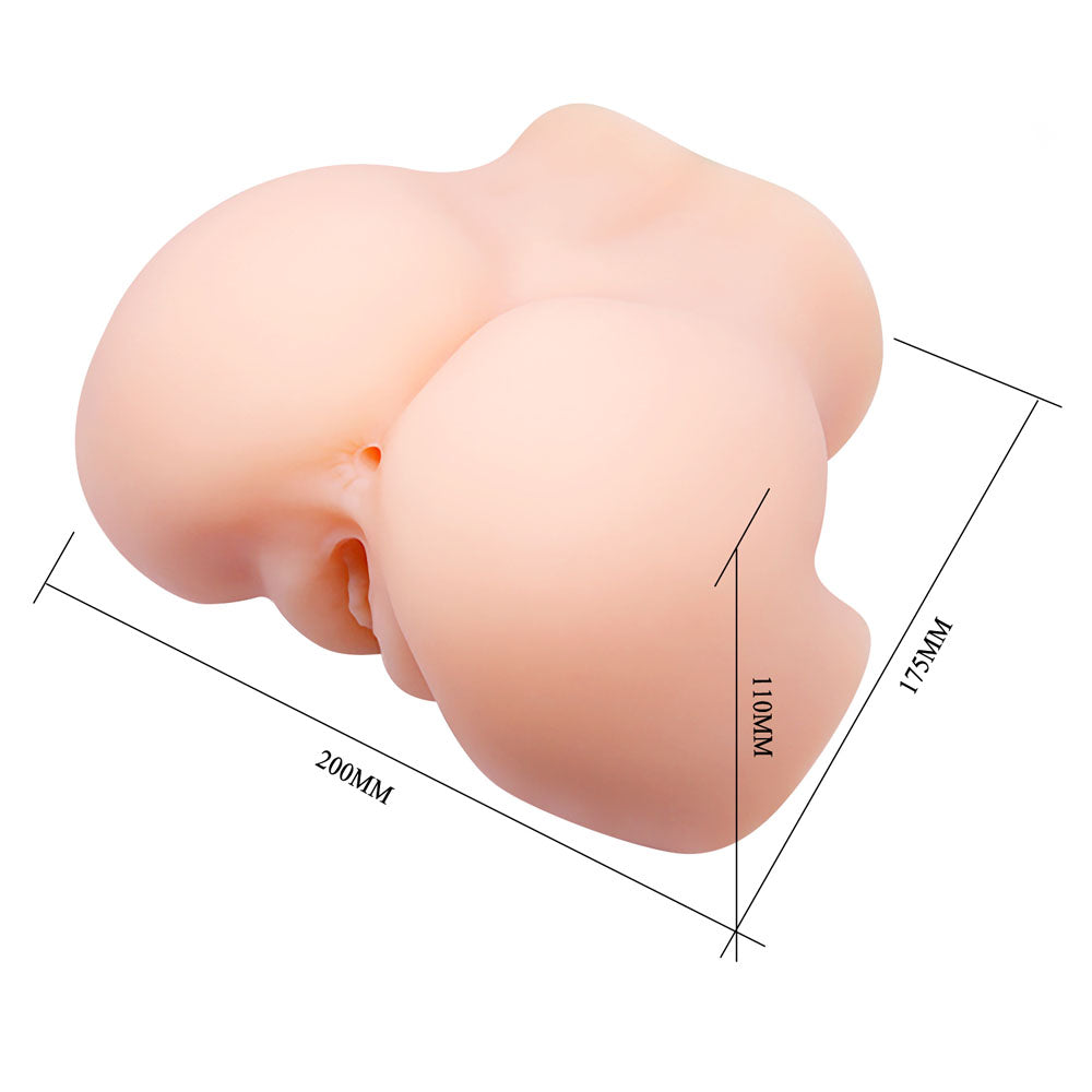 Crazy Bull Veronica (Black) – Vibrating Dual Vagina and Ass Torso Masturbator > Sex Toys For Men > Assbators - Tophatter Daily Deals
