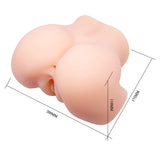 Crazy Bull Veronica (Black) – Vibrating Dual Vagina and Ass Torso Masturbator > Sex Toys For Men > Assbators - Tophatter Daily Deals