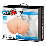 Crazy Bull Veronica (Black) – Vibrating Dual Vagina and Ass Torso Masturbator > Sex Toys For Men > Assbators - Tophatter Daily Deals