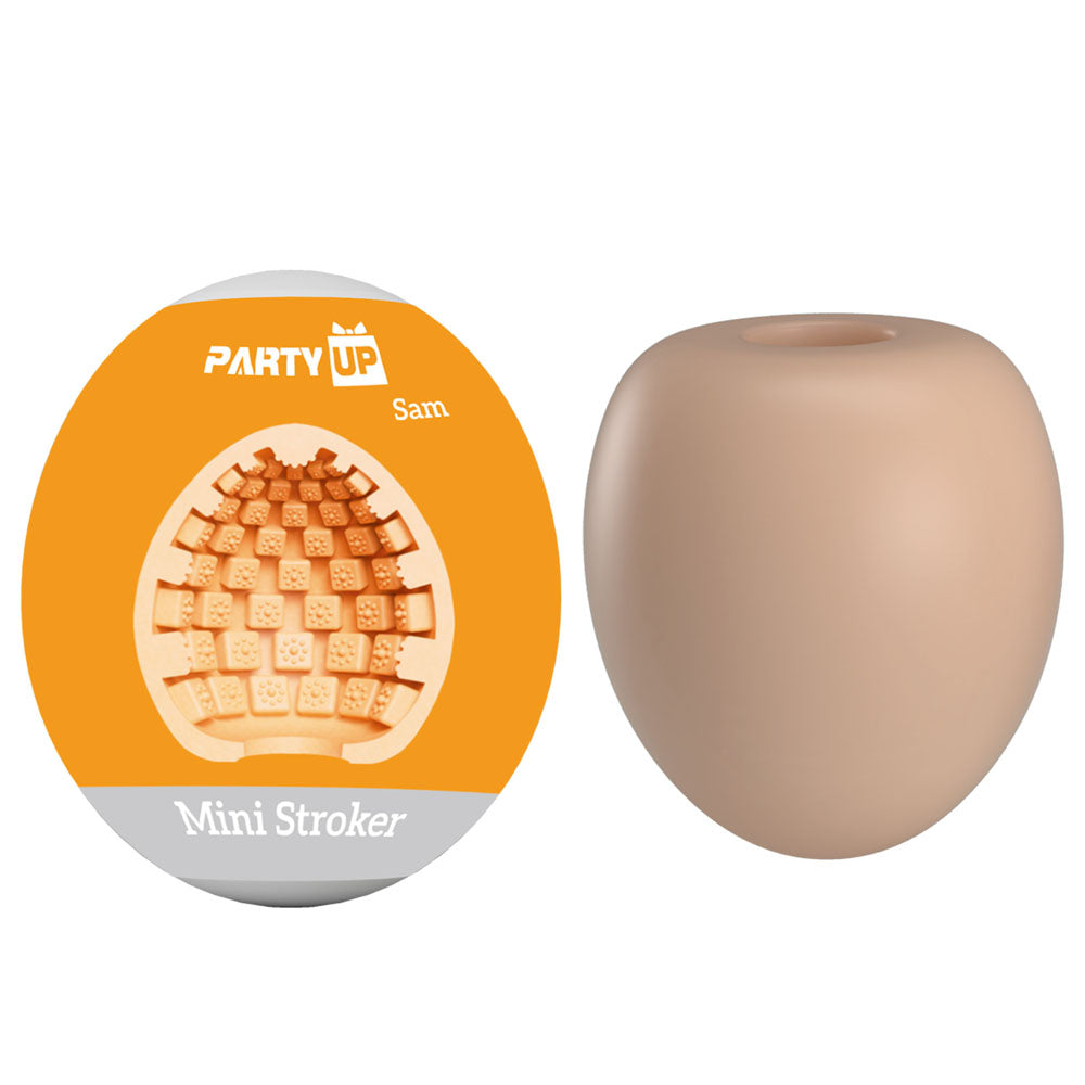 Party Up SAM Mini Stroker – Mini Stroker > Sex Toys For Men > Masturbators Cup - Tophatter Daily Deals