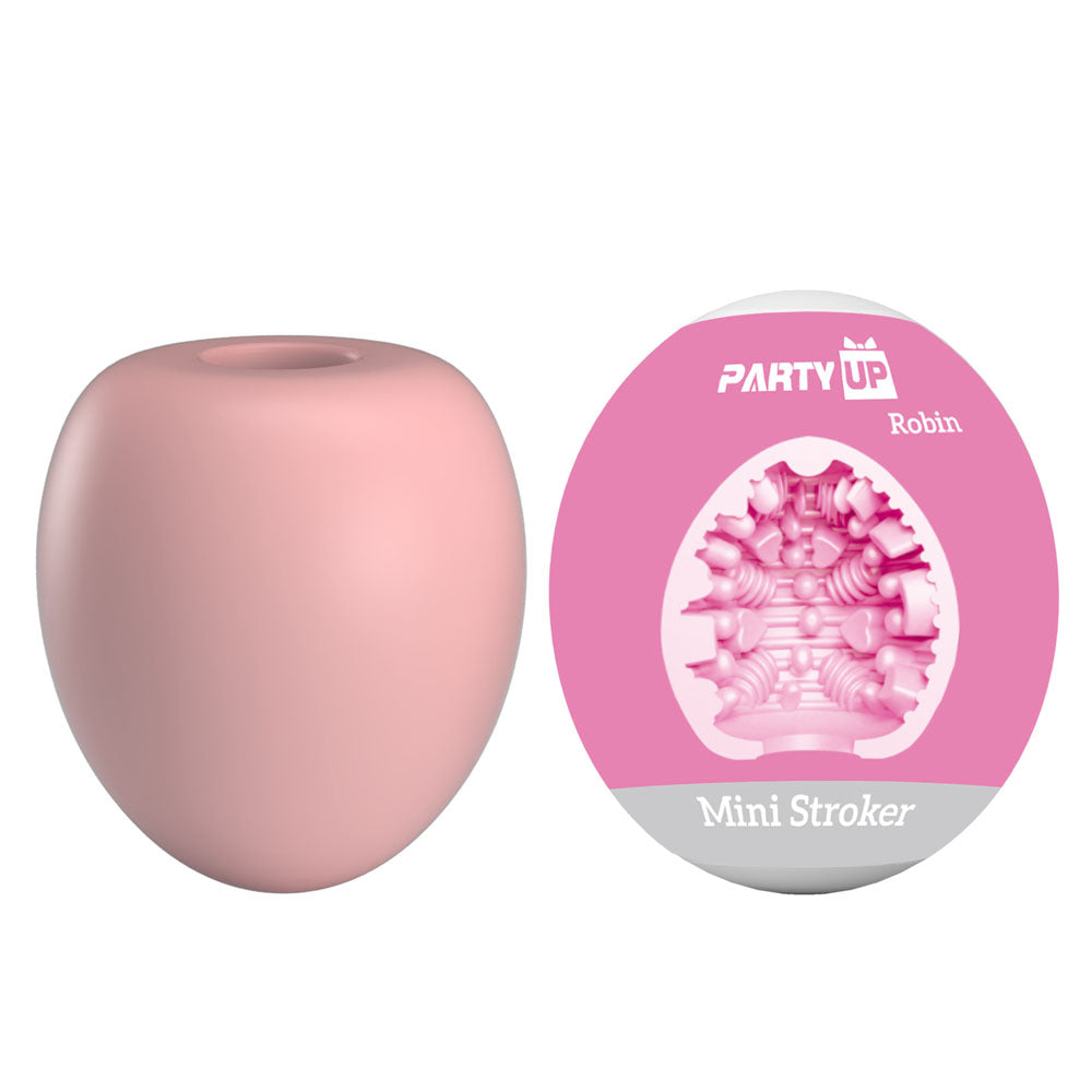 Party Up Robin Mini (Black) – Mini Stroker > Sex Toys For Men > Masturbators Cup - Tophatter Daily Deals
