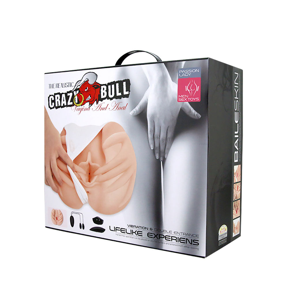 Crazy Bull Vibrating Spread Torso – Vibrating Masturbator > Sex Toys For Men > Assbators - Tophatter Daily Deals