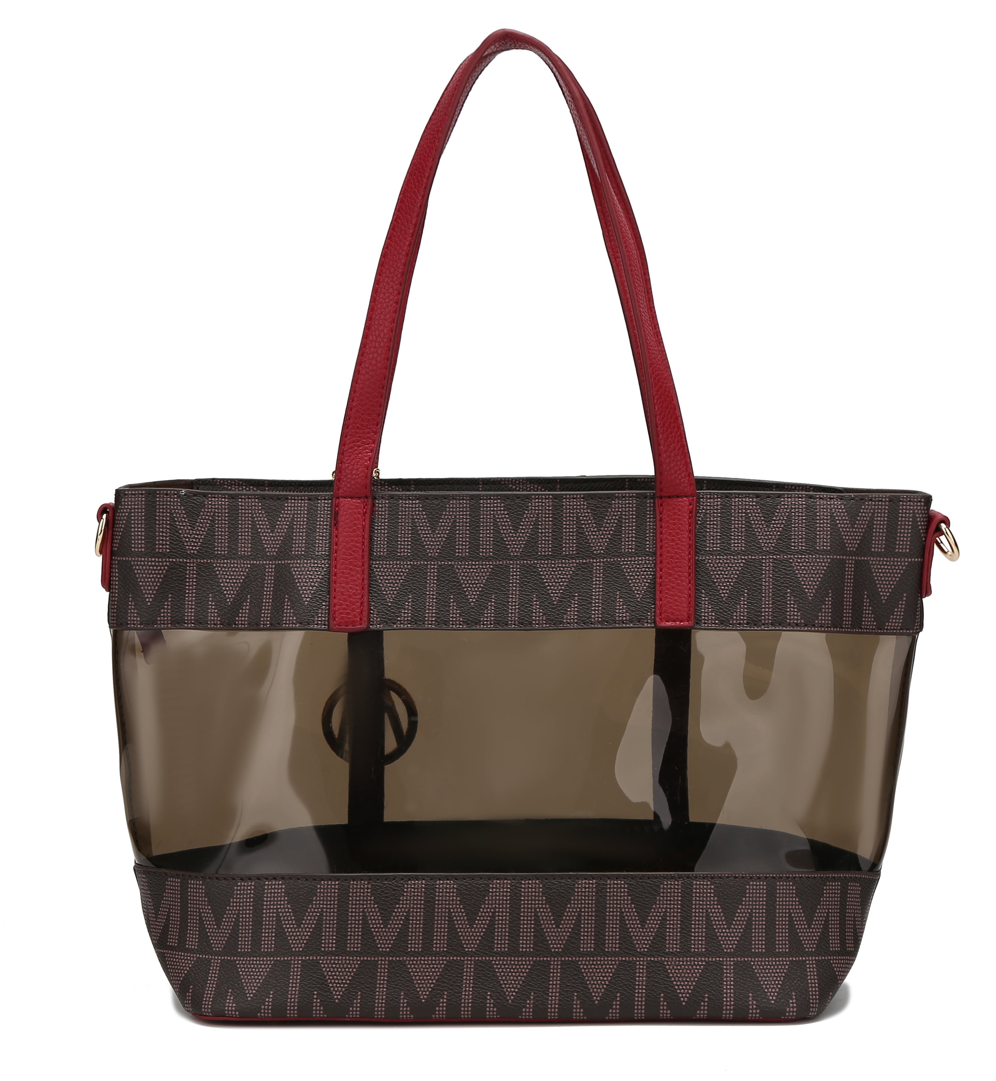 MKF Collection Women's Belinda Signature Tote Bag And Pouch Set Bags - Tophatter Daily Deals