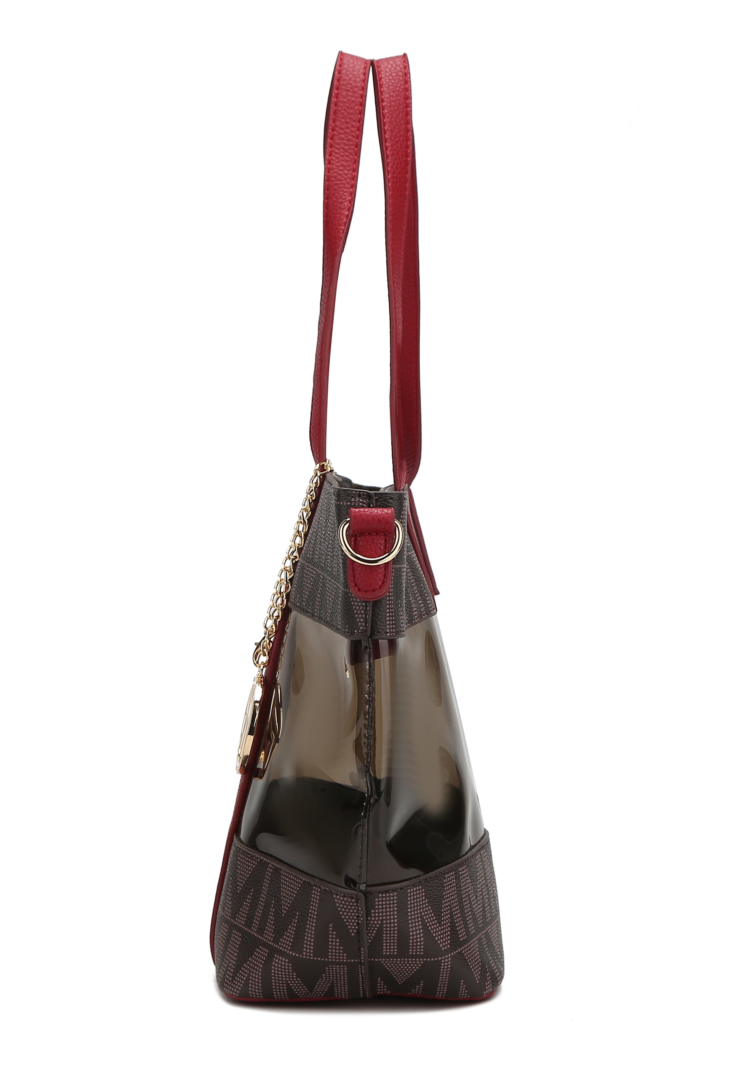 MKF Collection Women's Belinda Signature Tote Bag And Pouch Set Bags - Tophatter Daily Deals