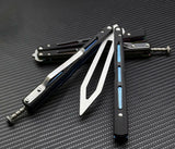 G10 Trainer Butterfly Knife Ball Bearings Practice Balisong - Adjustable Latch Knife-Balisong - Tophatter Daily Deals