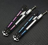 G10 Trainer Butterfly Knife Ball Bearings Practice Balisong - Adjustable Latch Knife-Balisong - Tophatter Daily Deals