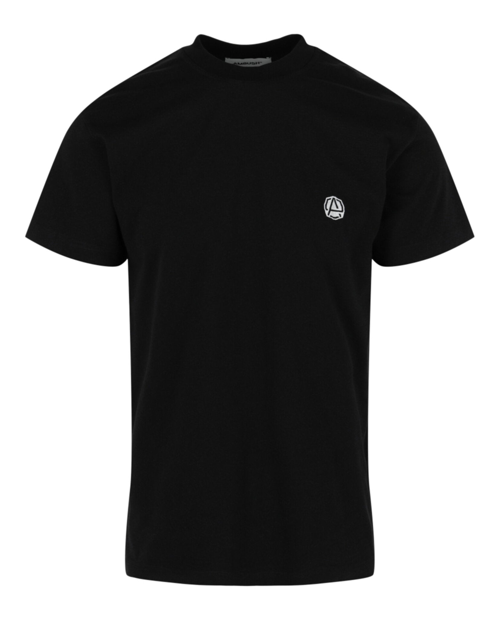 AMBUSH Emblem Basic T-Shirt Black Off White T-Shirt - Tophatter Daily Deals