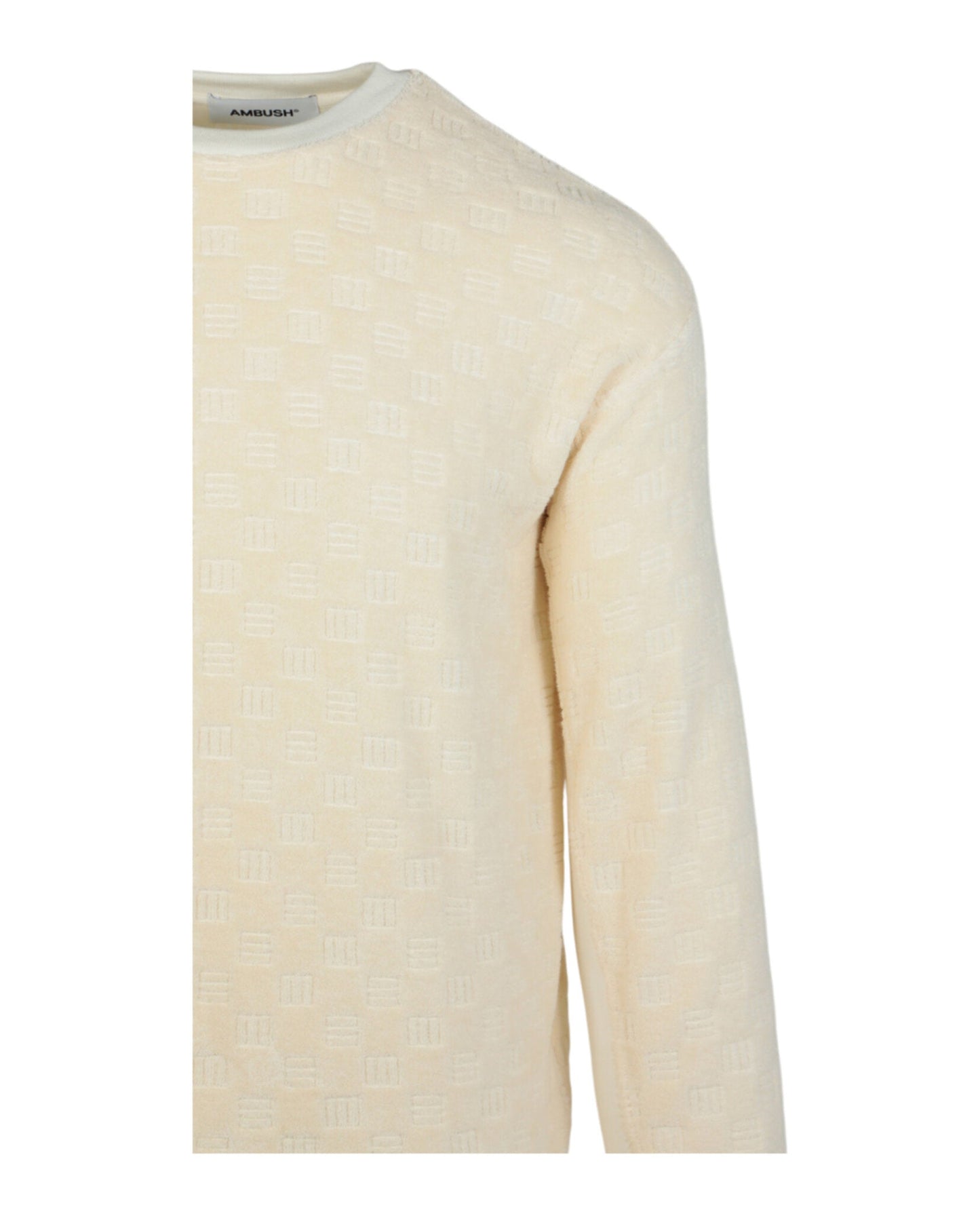 AMBUSH Monogram Crewneck Sweatshirt Sweatshirts - Tophatter Daily Deals