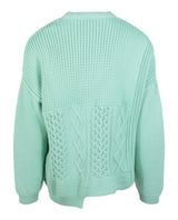 AMBUSH Patchwork Knit Crewneck Sweater Sweaters & Cardigans - Tophatter Daily Deals