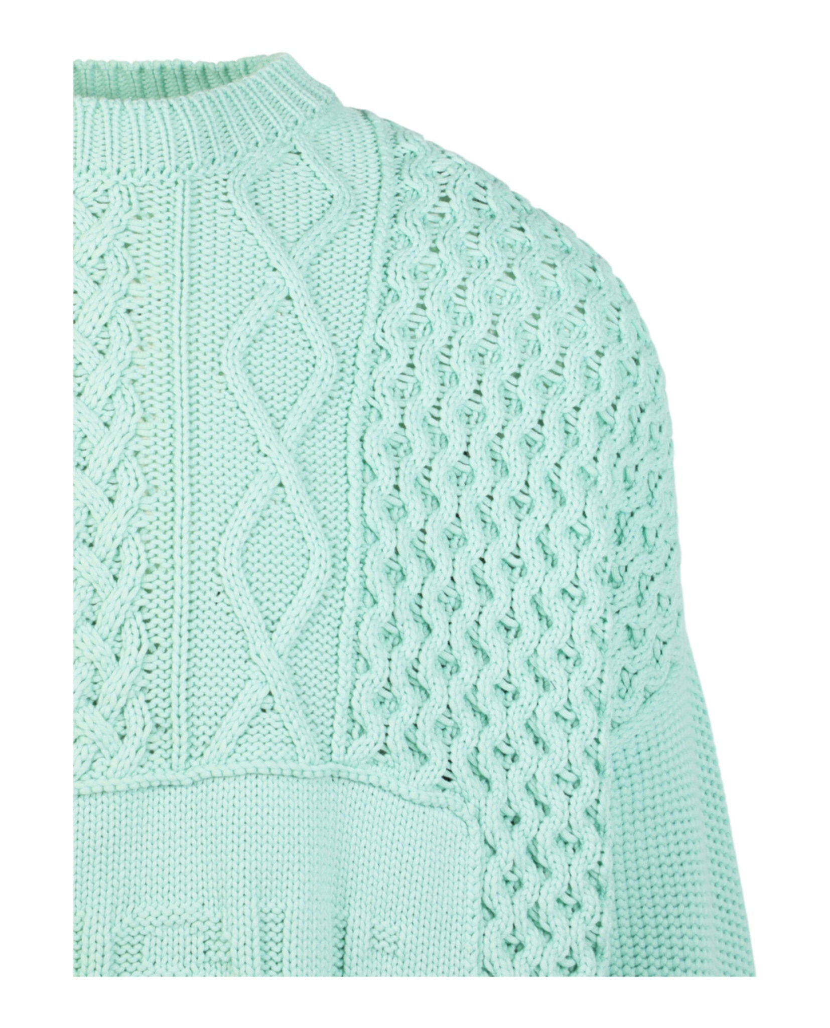 AMBUSH Patchwork Knit Crewneck Sweater Sweaters & Cardigans - Tophatter Daily Deals