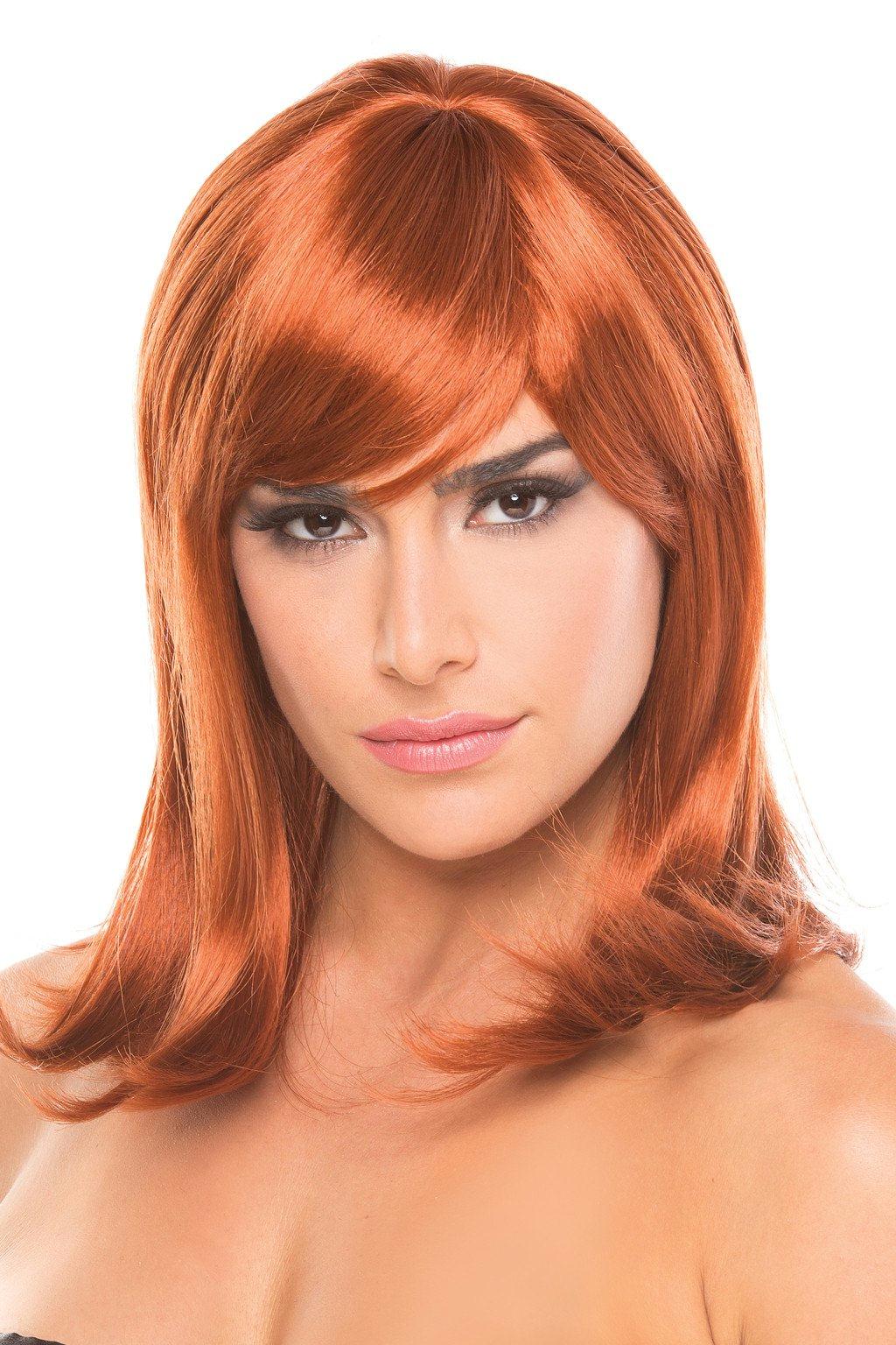 BW093AU Doll Wig Auburn Auburn Female O S Costumes & Lingerie - Tophatter Daily Deals