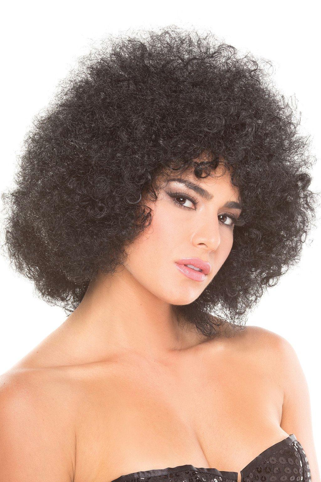 BW097BK Foxxy Wig Black Black Female O S Costumes & Lingerie - Tophatter Daily Deals