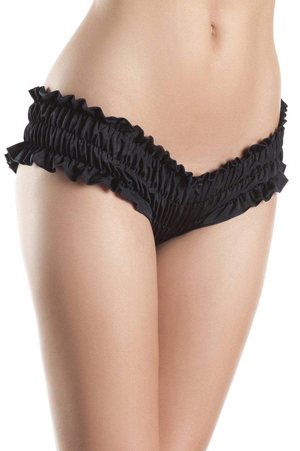 BW1009B Booty Shorts Black Female Costumes & Lingerie - Tophatter Daily Deals