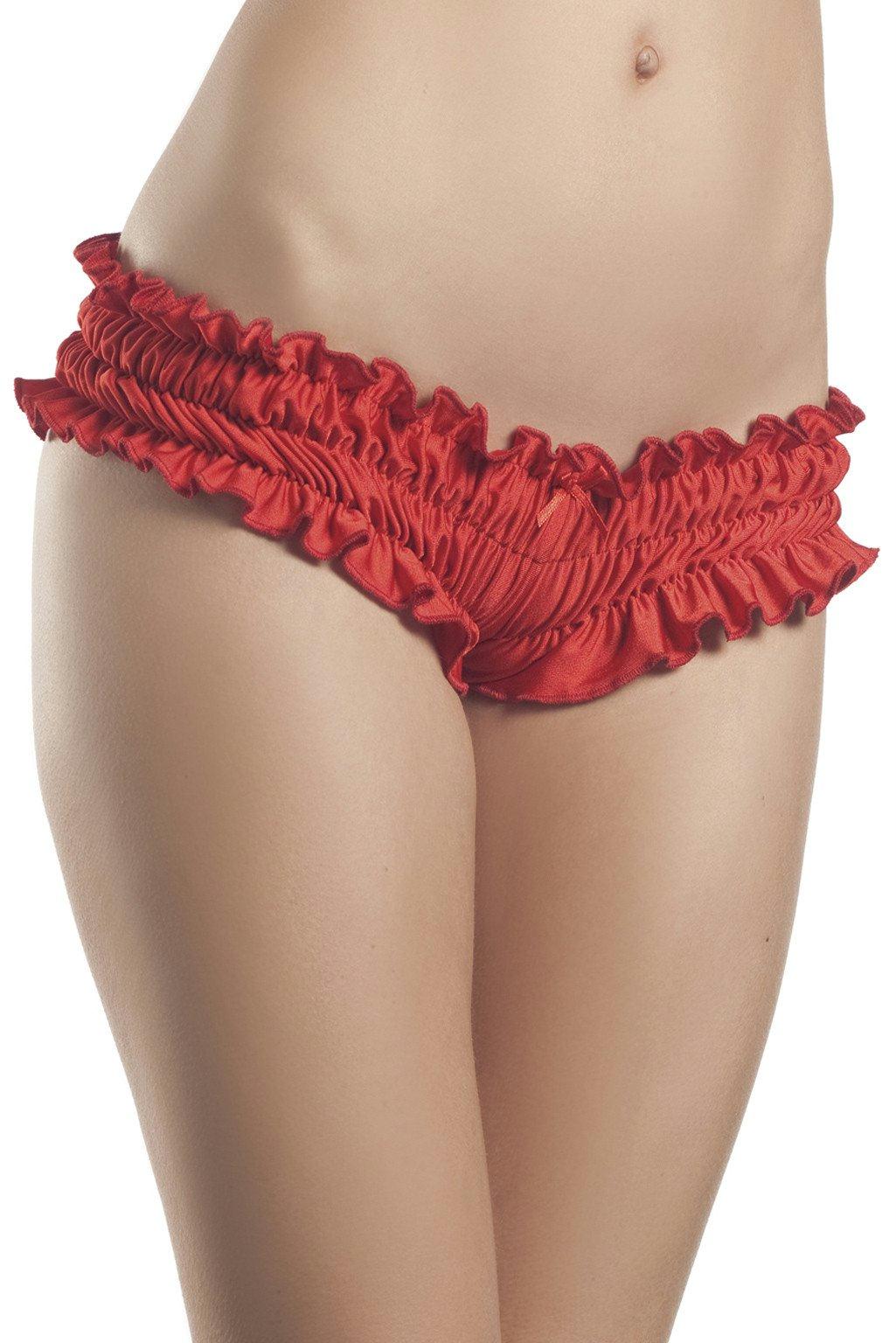 BW1009R Booty Shorts Red Female Costumes & Lingerie - Tophatter Daily Deals