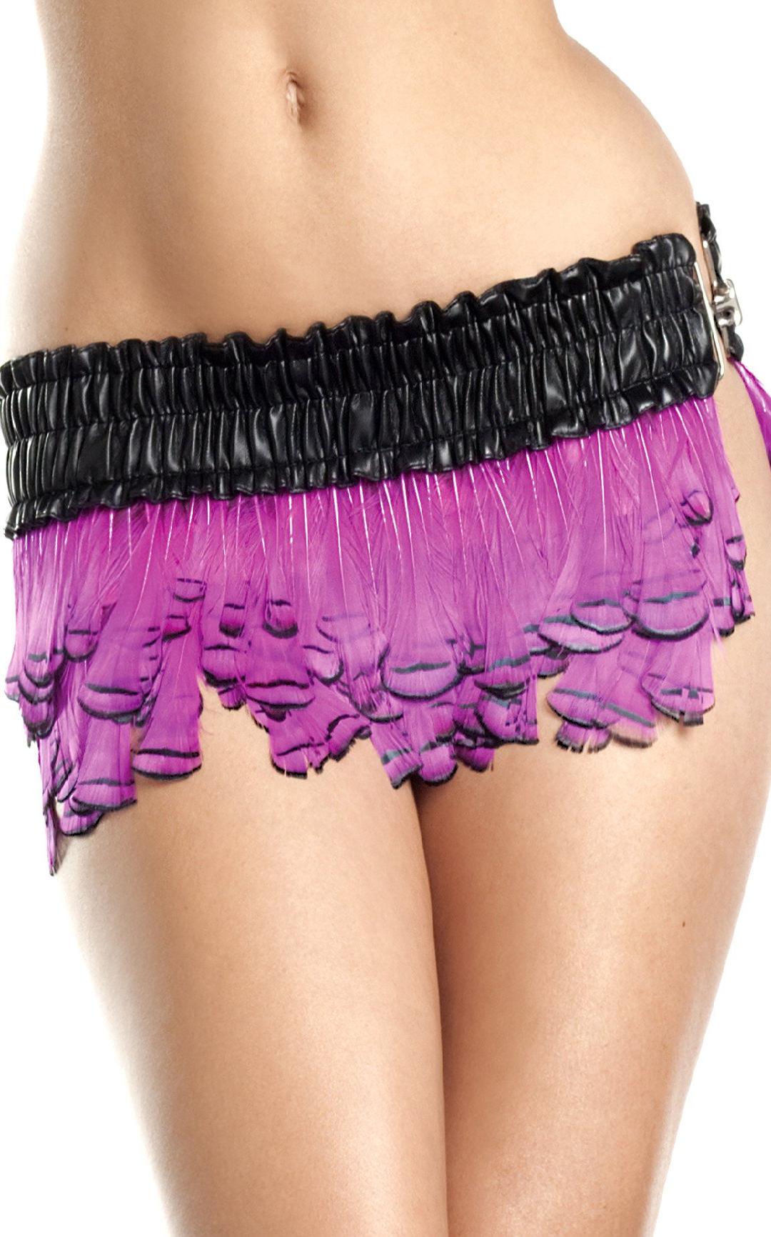 BW1300HP Feather Skirt Hot Pink Female Costumes & Lingerie - Tophatter Daily Deals