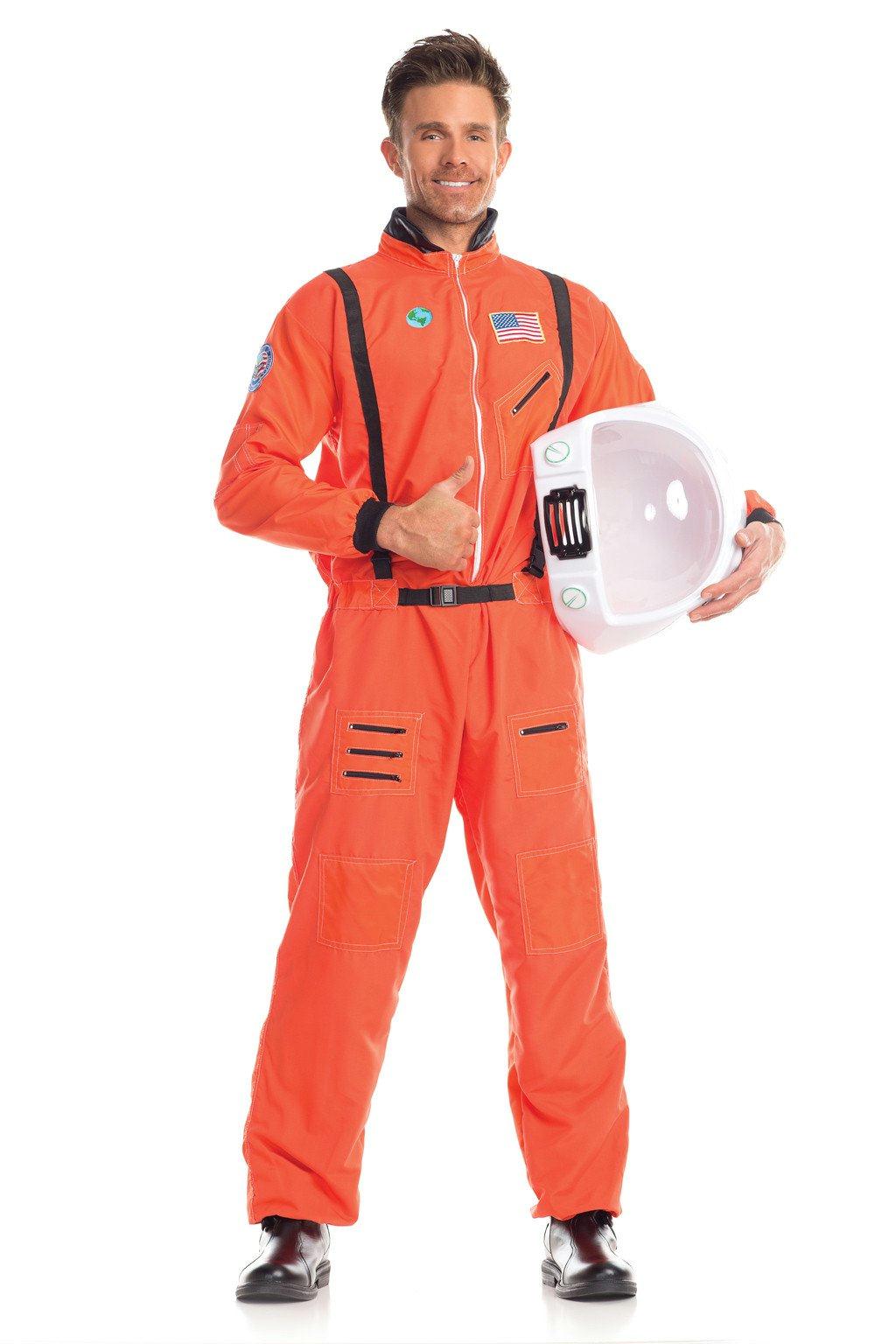 BW1663 OR Admirable Astronaut Orange Male Costumes & Lingerie - Tophatter Daily Deals